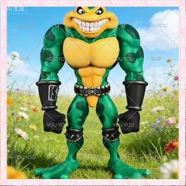 Premium Anime Merchandise - Figura de Acción Battletoads Wave 1
