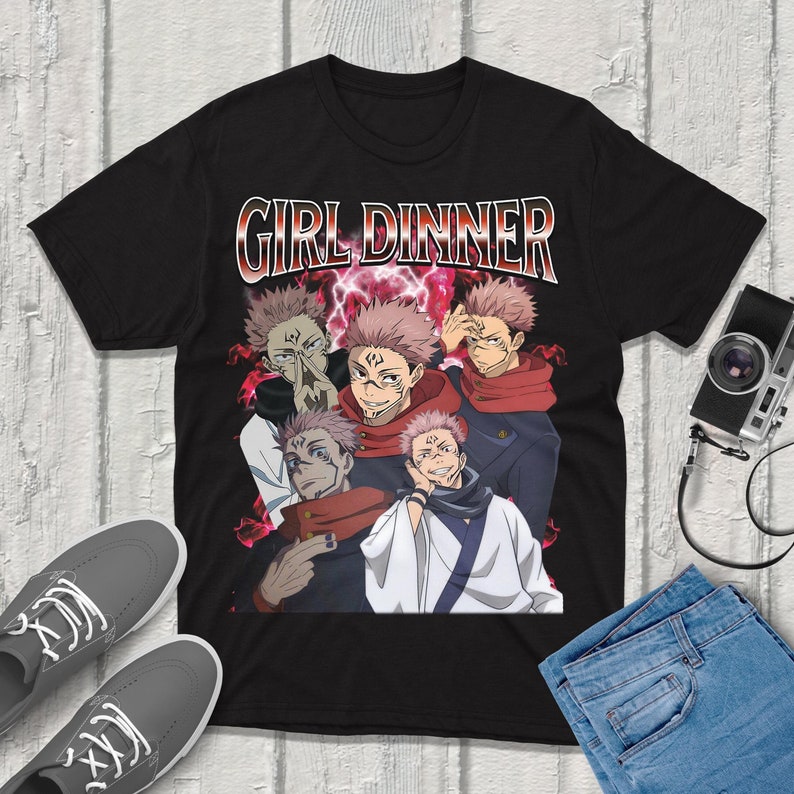 Premium Anime Merchandise - Camiseta Sukuna Jujutsu-Kaisen, ropa de calle