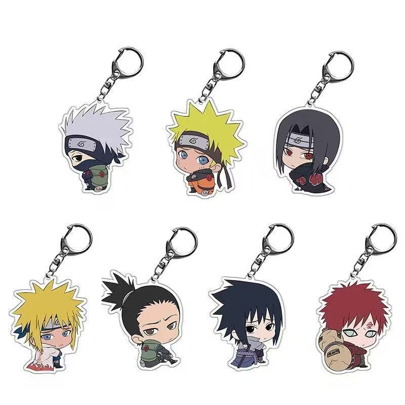 Llavero acrílico de Naruto chi - Anime Merchandise Japan reseña y precio