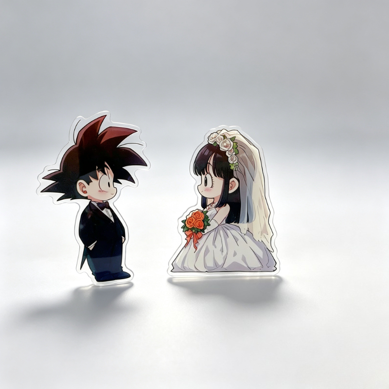 Imán de nevera acrílico con di - Anime Merchandise Japan reseña y precio