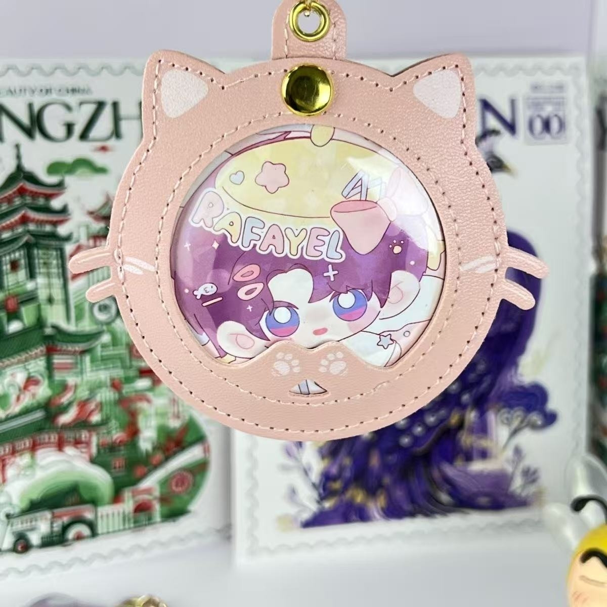 Protector de insignias con for - Anime Merchandise China reseña y precio