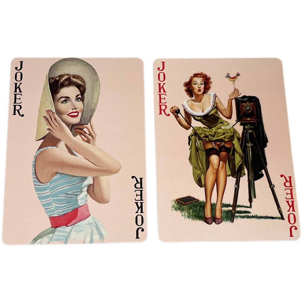 American Retro Sexy Beautiful  - Themed Playing Card reseña y precio